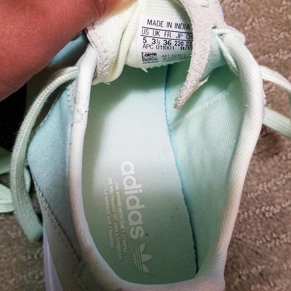 Adidas Flashback Mint Green Shoes - Picture 6 of 6